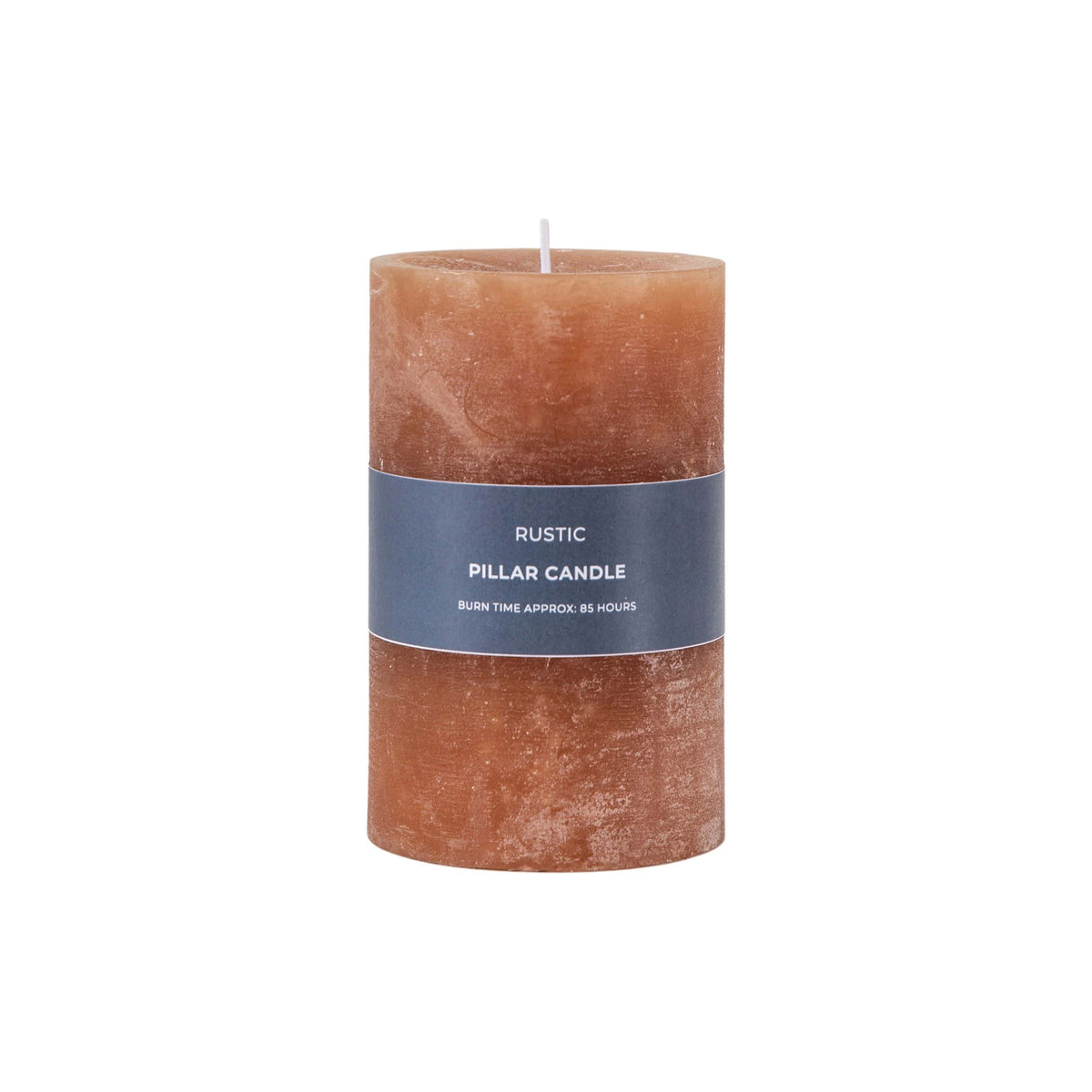 Evercreech Candle Rustic Amber Small.