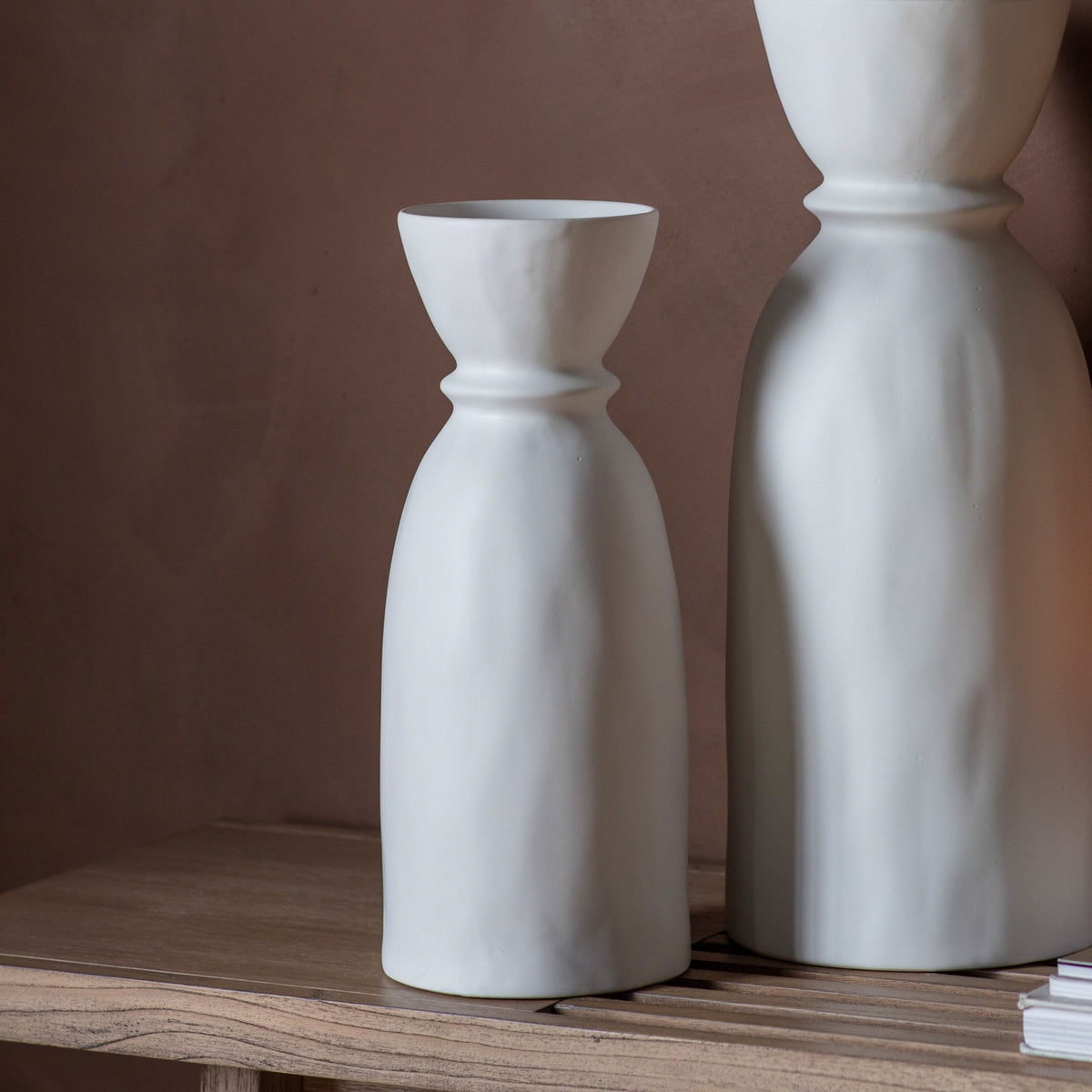 Hall Bottle Vase White.
