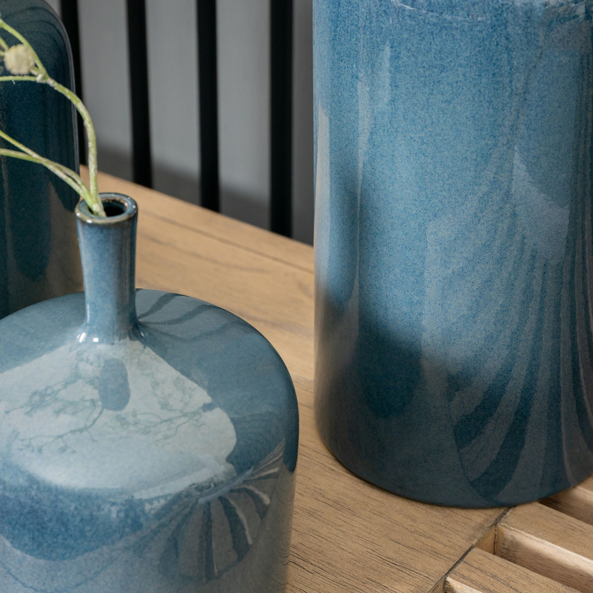 Herniss Ornaments Blue (Set of 3).