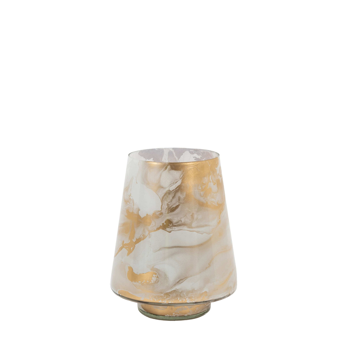 Bodhi Accessories Marbled Hurricane Candle Holder House of Isabella UK