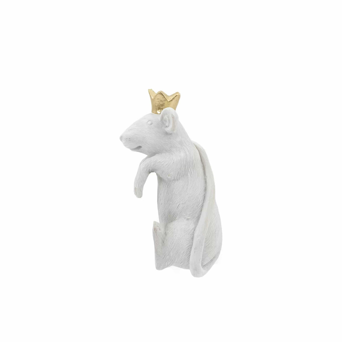 Mouse King Pot Hanger White and Gold 2 pack.