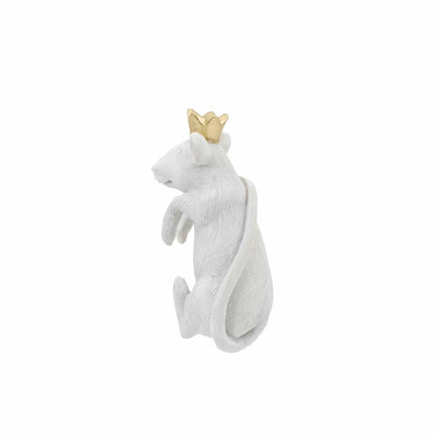 Bodhi Accessories Mouse King Pot Hanger White and Gold 2 pack House of Isabella UK