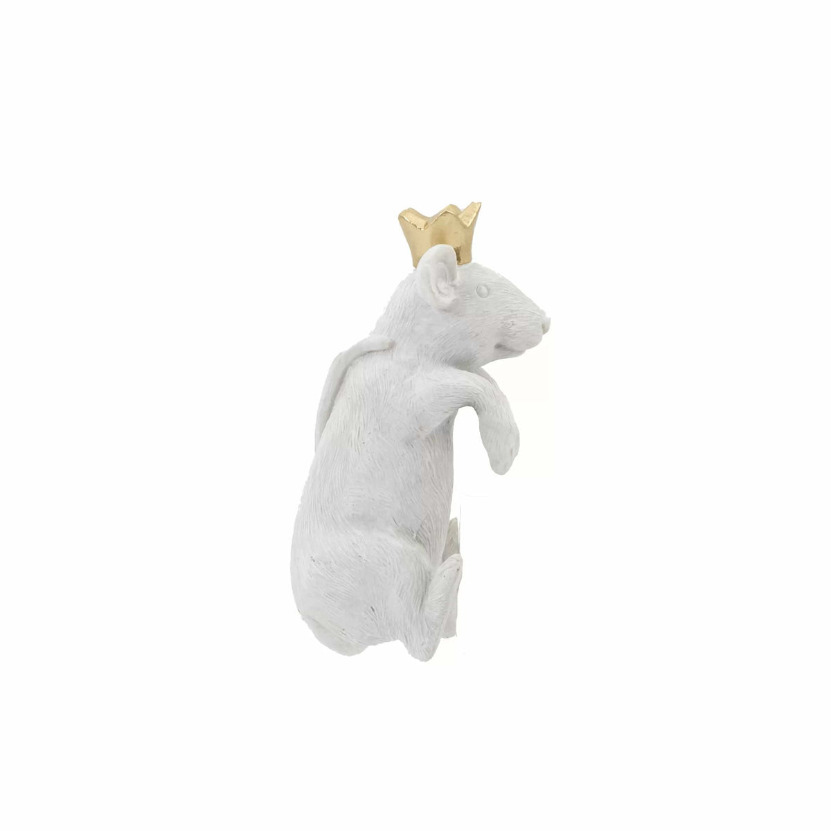 Mouse King Pot Hanger White and Gold 2 pack.