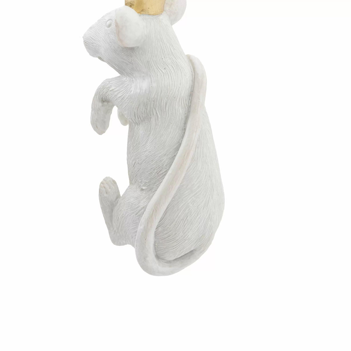 Mouse King Pot Hanger White and Gold 2 pack.