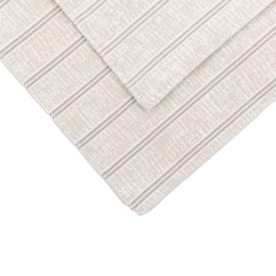 Bodhi Accessories Natural Stripe Placemat (4pk) House of Isabella UK