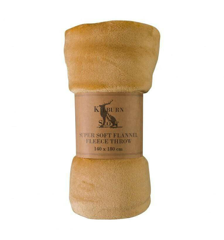 Friarn Flannel Fleece Camel.