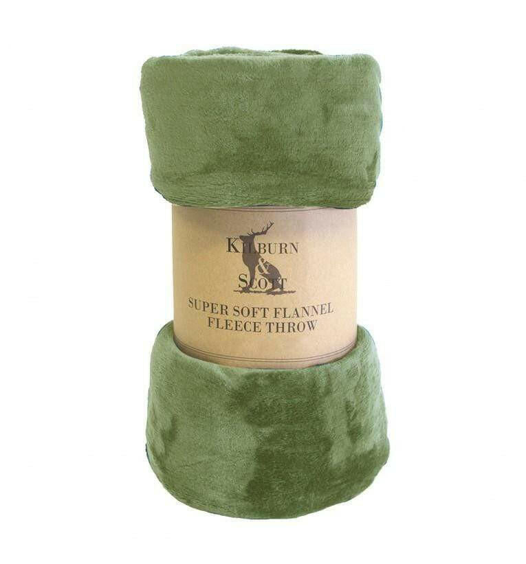 Friarn Flannel Fleece Pale Green.