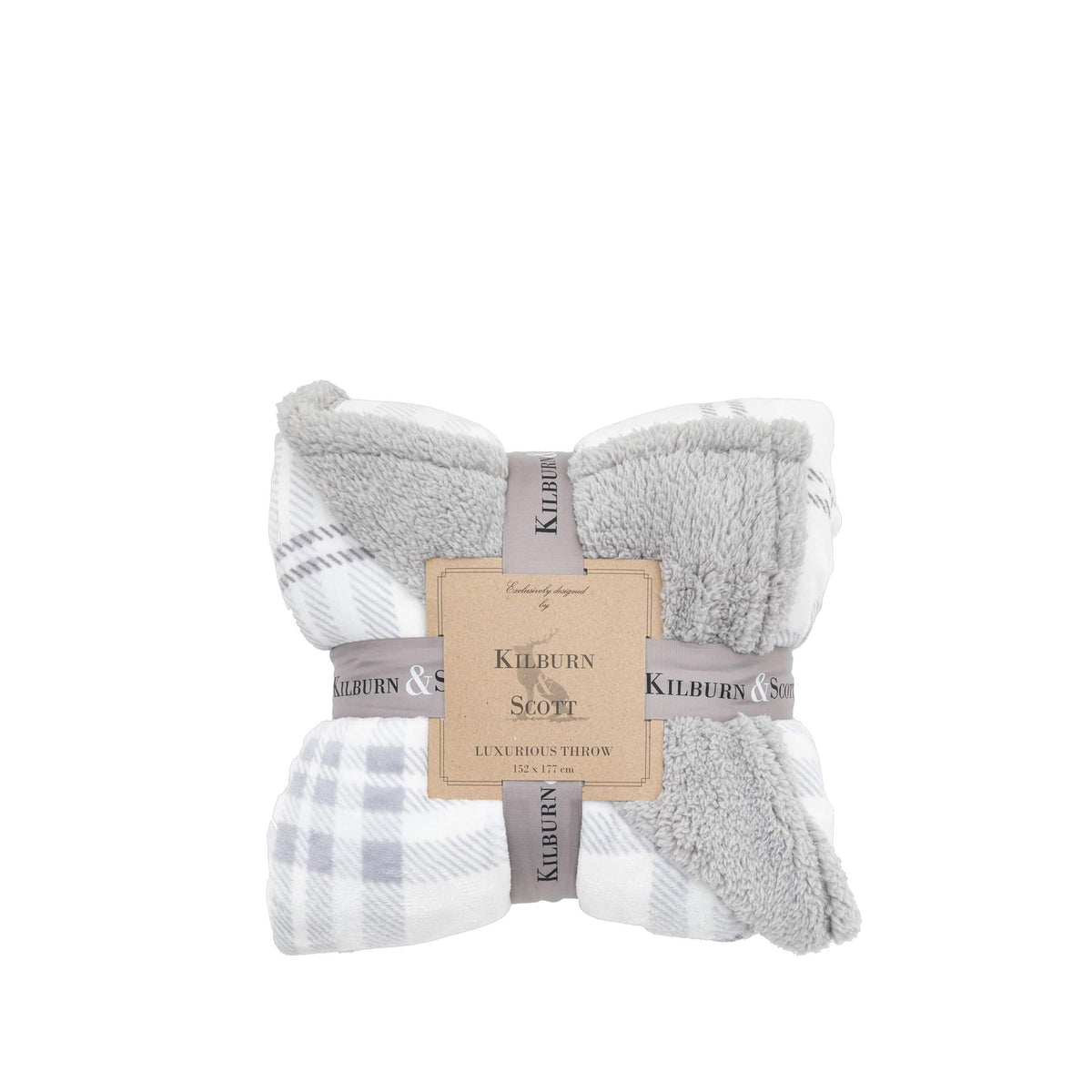 Tartan Sherpa Throw.