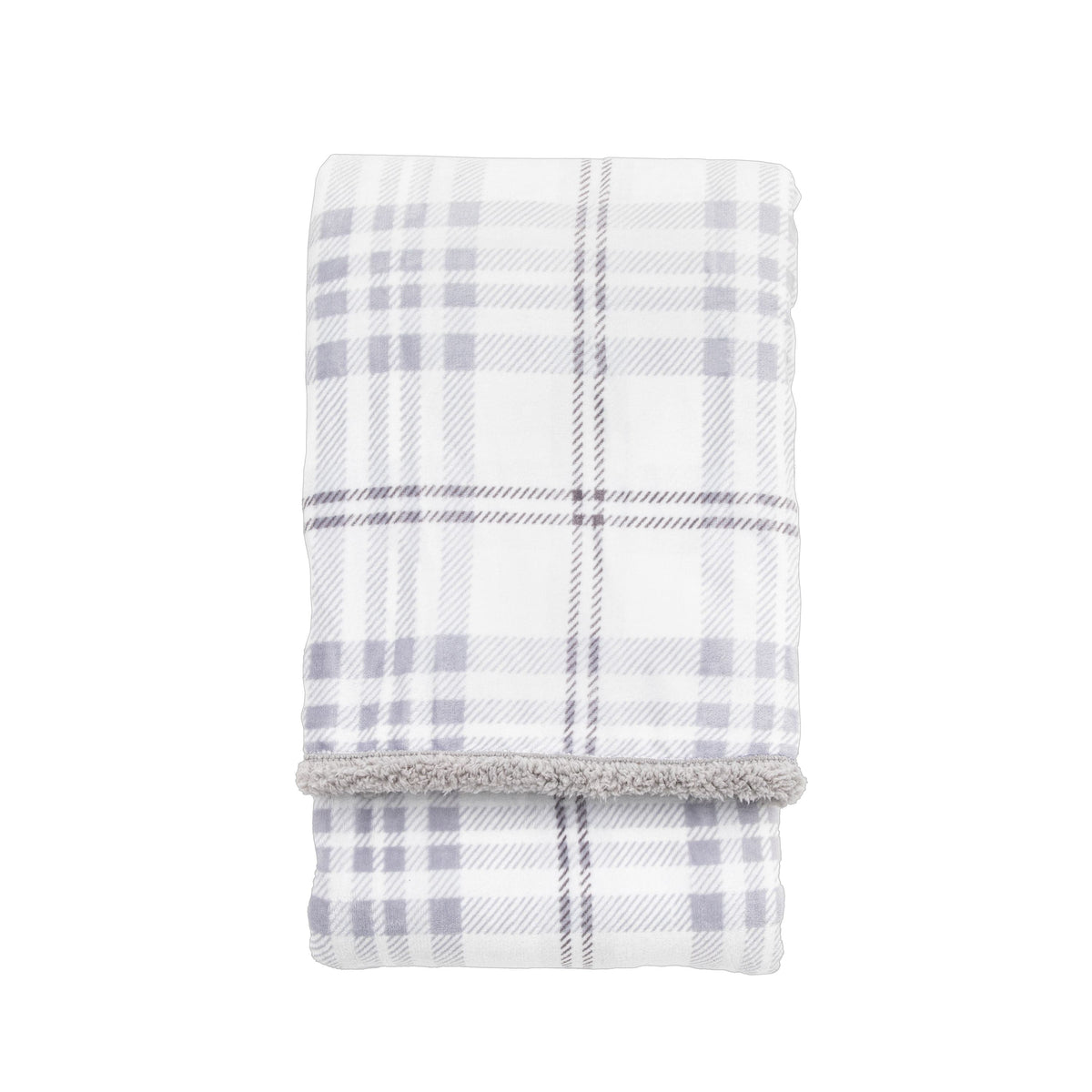 Tartan Sherpa Throw.