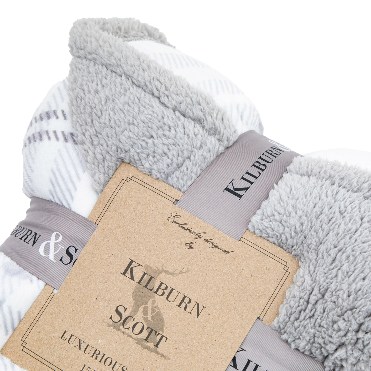 Tartan Sherpa Throw.