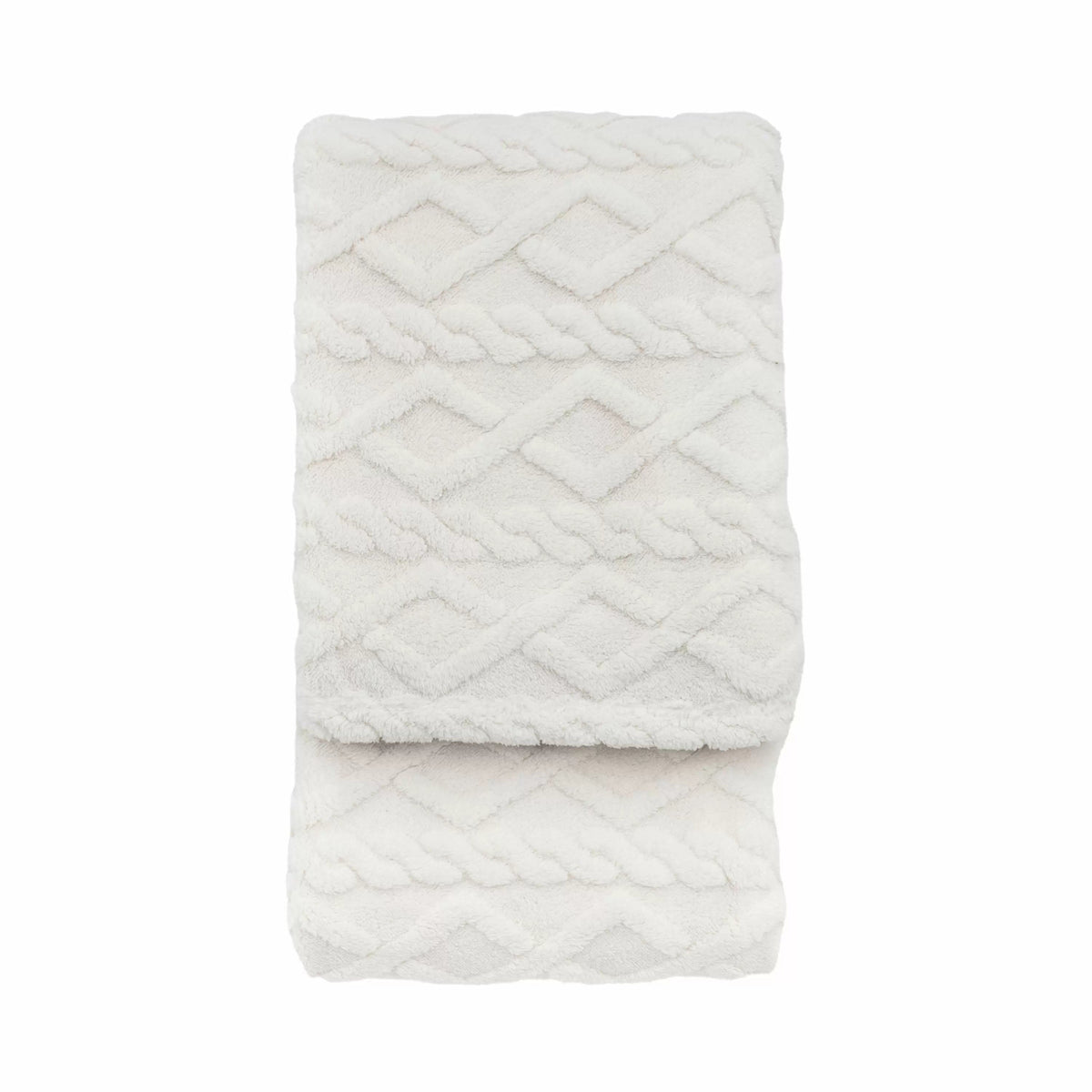 Textures Cable Knit Cream.