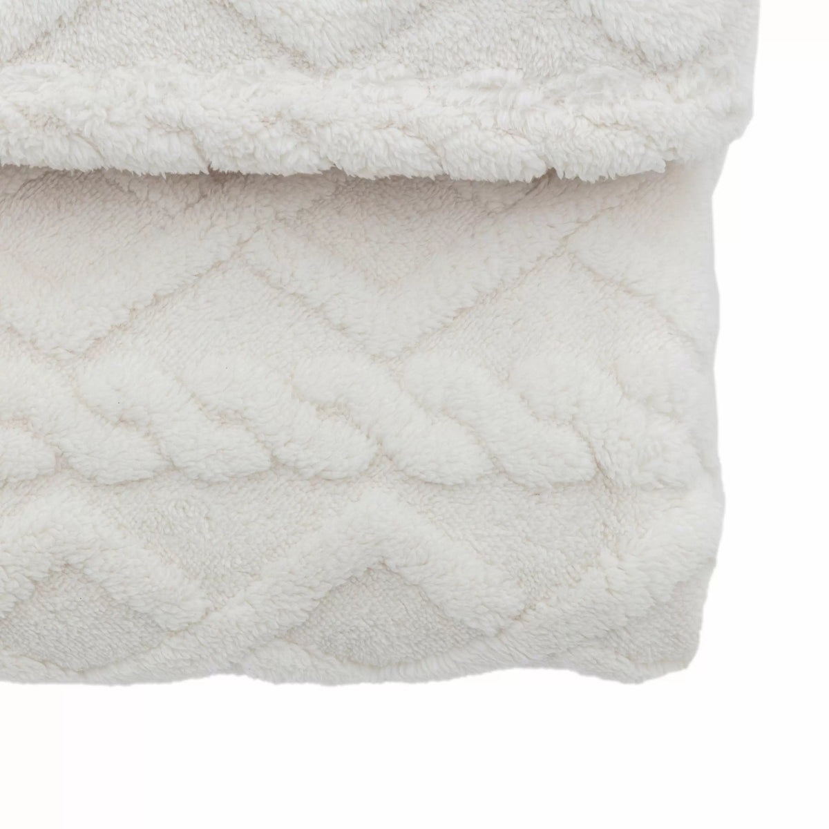 Textures Cable Knit Cream.