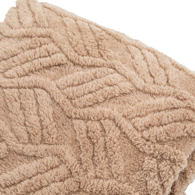 Bodhi Accessories Textures Geo Knit Natural 130x170cm House of Isabella UK