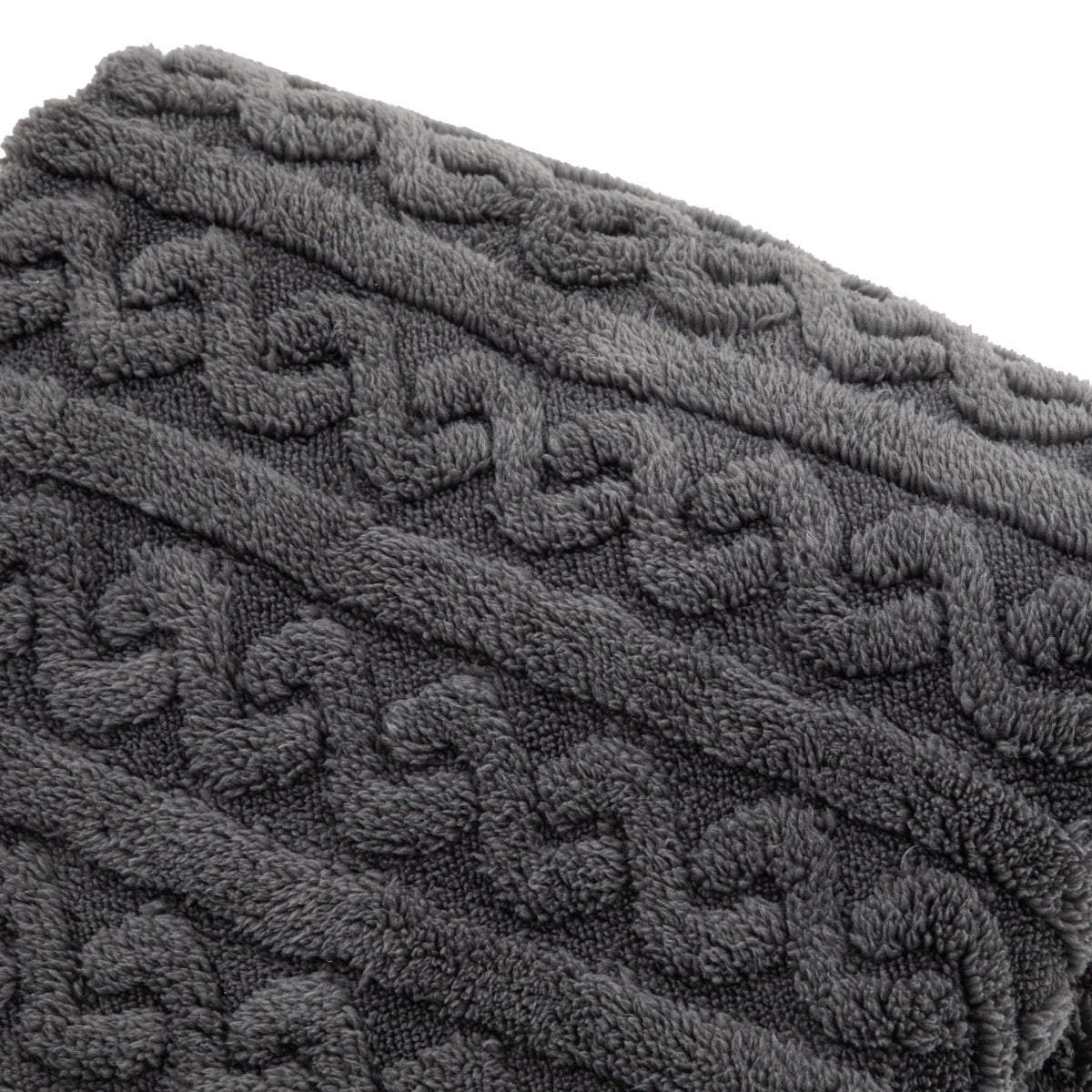 Textures Twist Knit Grey 130x170cm.