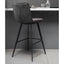 Edithmead Grey Stool (2pk) W420 x D600 x H1060mm.