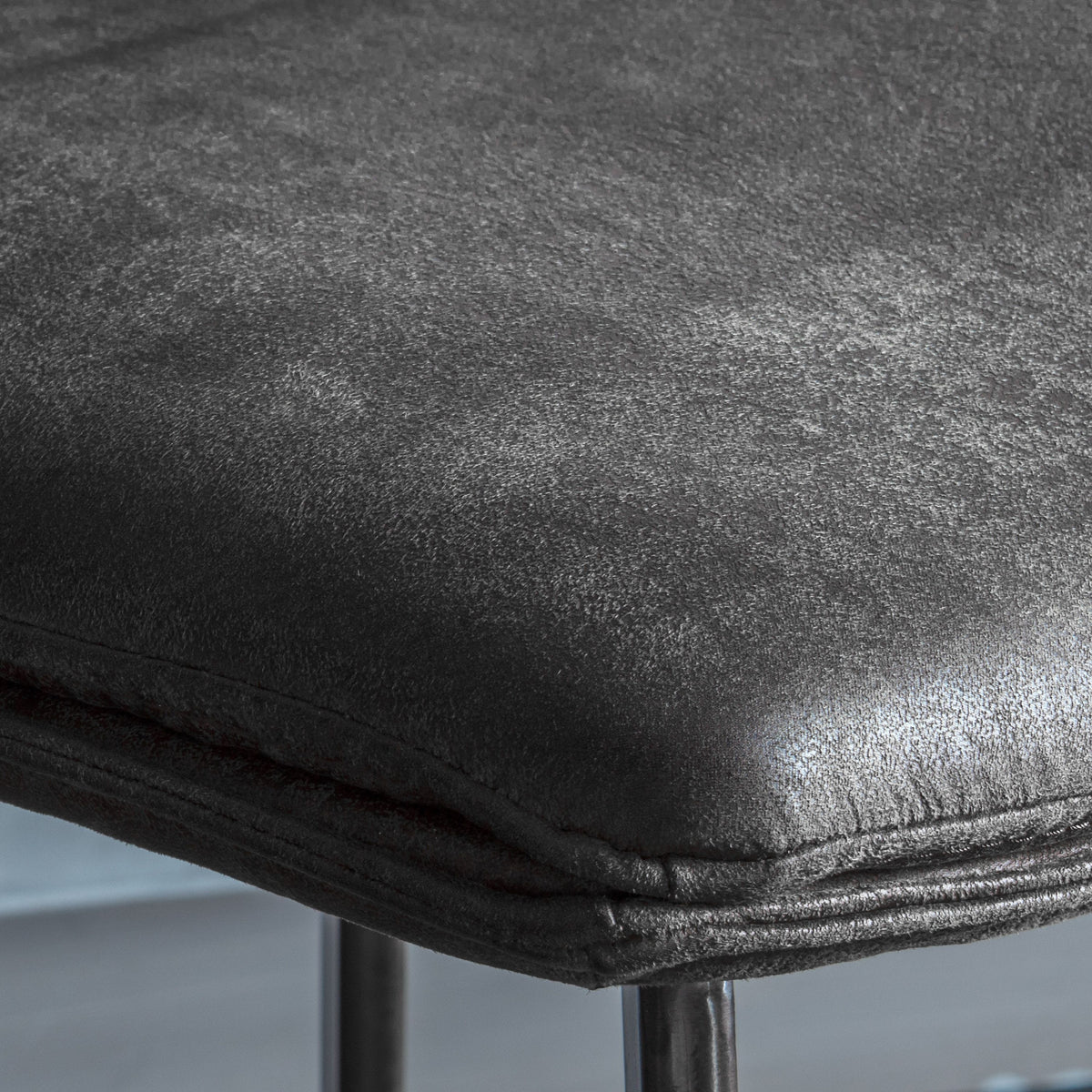 Edithmead Grey Stool (2pk) W420 x D600 x H1060mm.