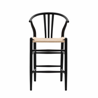 Bodhi Dining Highridge Bar Stool 2pk - Black House of Isabella UK