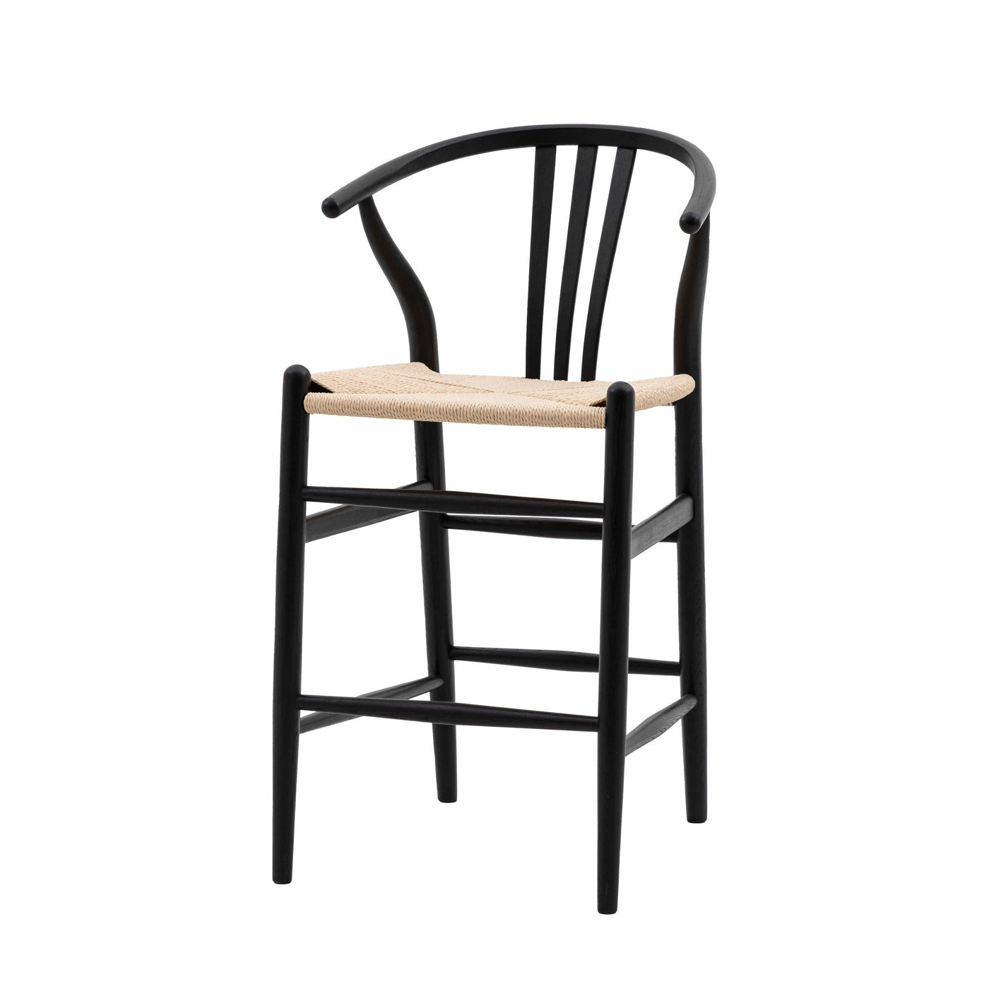 Bodhi Dining Highridge Bar Stool 2pk - Black House of Isabella UK