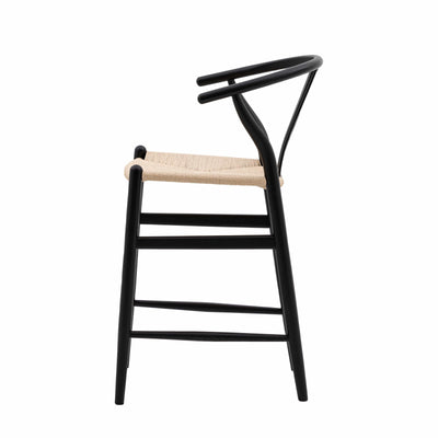 Bodhi Dining Highridge Bar Stool 2pk - Black House of Isabella UK