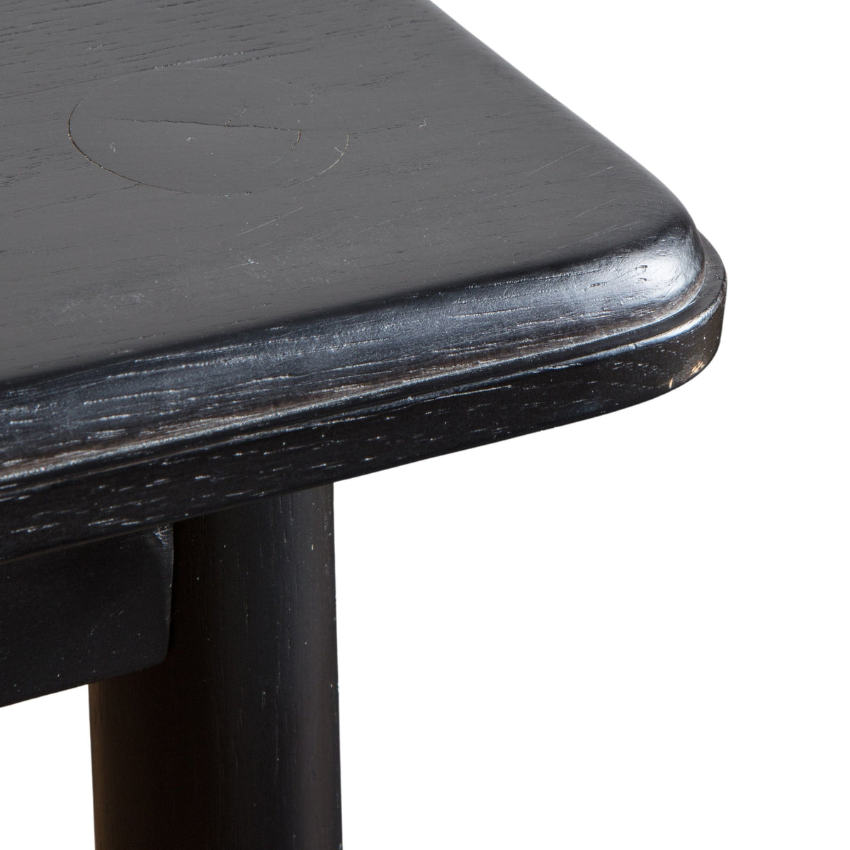 Holbeach Dining Bench Black.