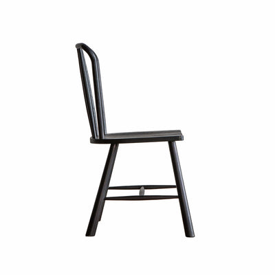 Bodhi Dining Holbeach Dining Chair Black (2pk) House of Isabella UK