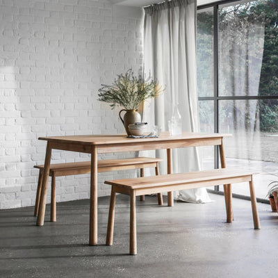 Bodhi Dining Holbeach Dining Table - Natural House of Isabella UK