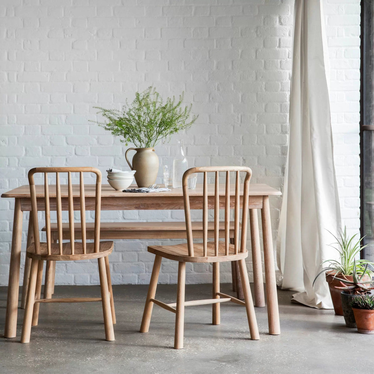 Holbeach Dining Table - Natural.