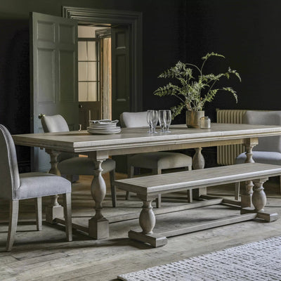 Bodhi Dining Wakefield Ext Dining Table 2000/2500x1000x750mm House of Isabella UK