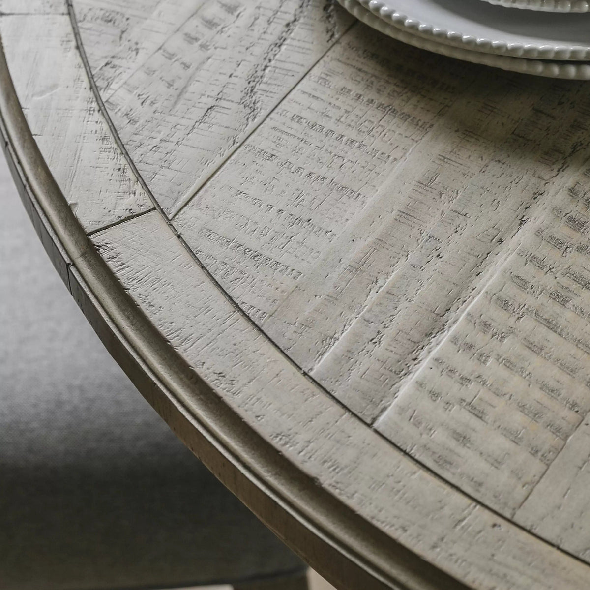 Wakefield Rnd Ext Dining Tble 1200/1600x1200x750mm.