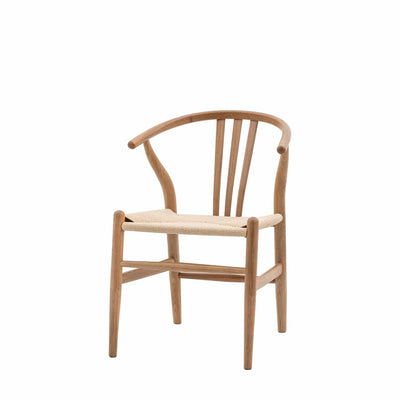 Bodhi Dining Whitney Chair Natural (2pk) House of Isabella UK