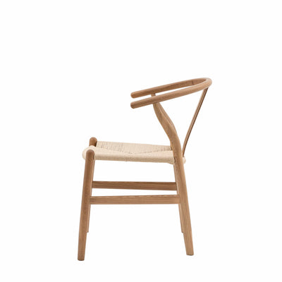 Bodhi Dining Whitney Chair Natural (2pk) House of Isabella UK