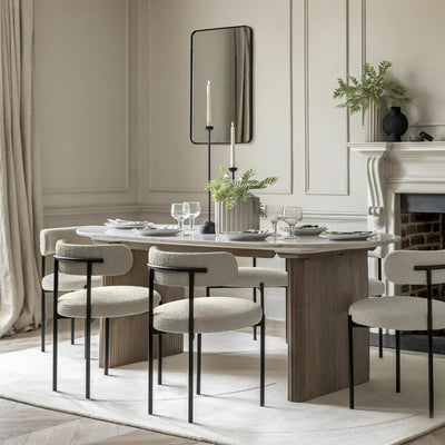 Bodhi Dining Wiltown Dining Table 2000x900x760mm House of Isabella UK