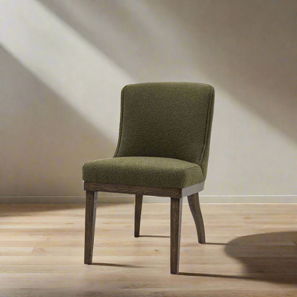 Witham Dining Chair Green (2pk).