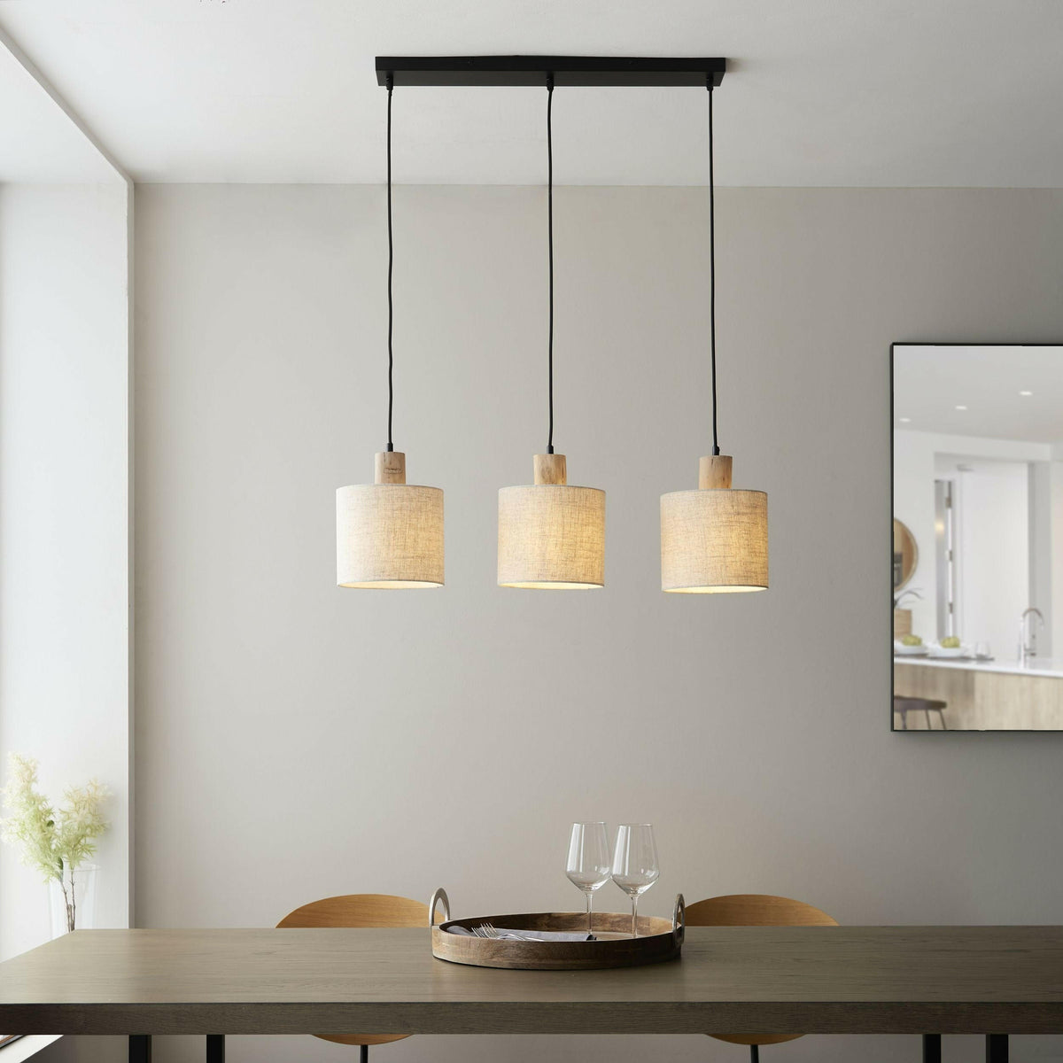 Briscoe 3 Pendant Light.