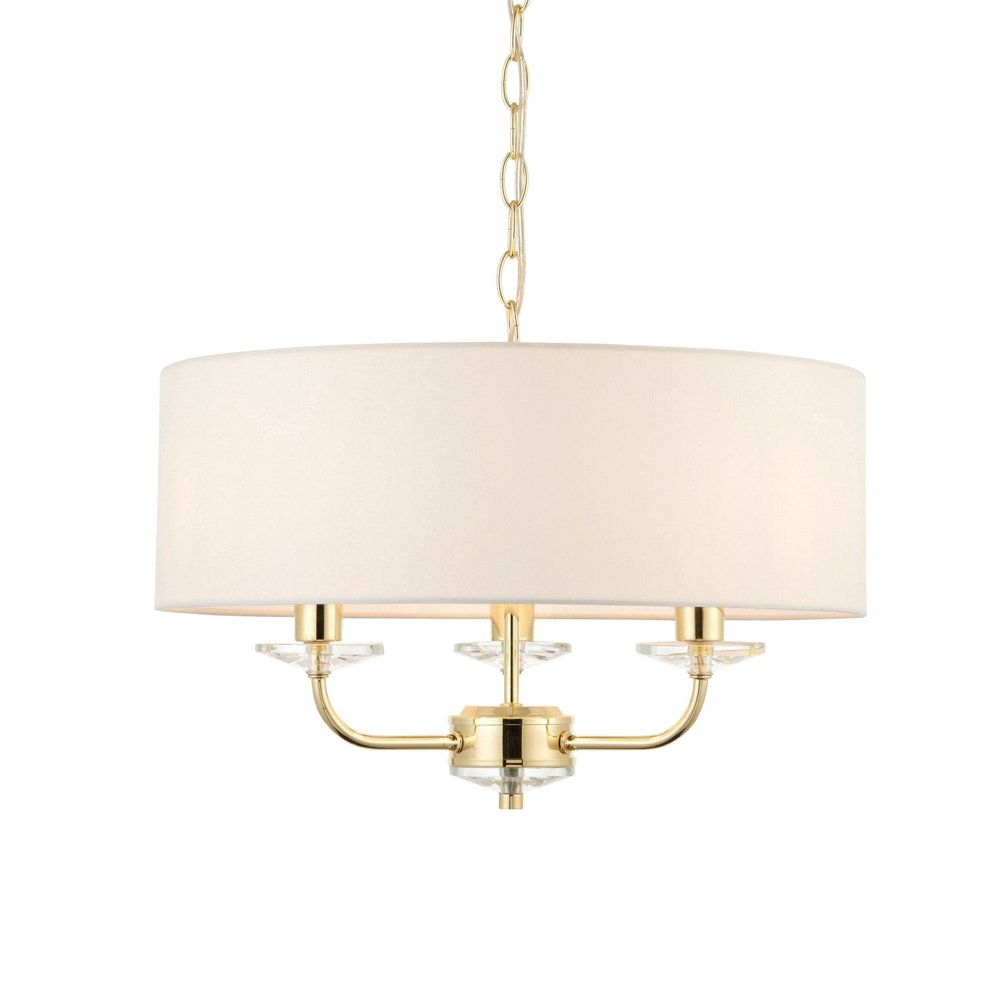 Bodhi Lighting Eaclevedon 3 Pendant Light Brass House of Isabella UK