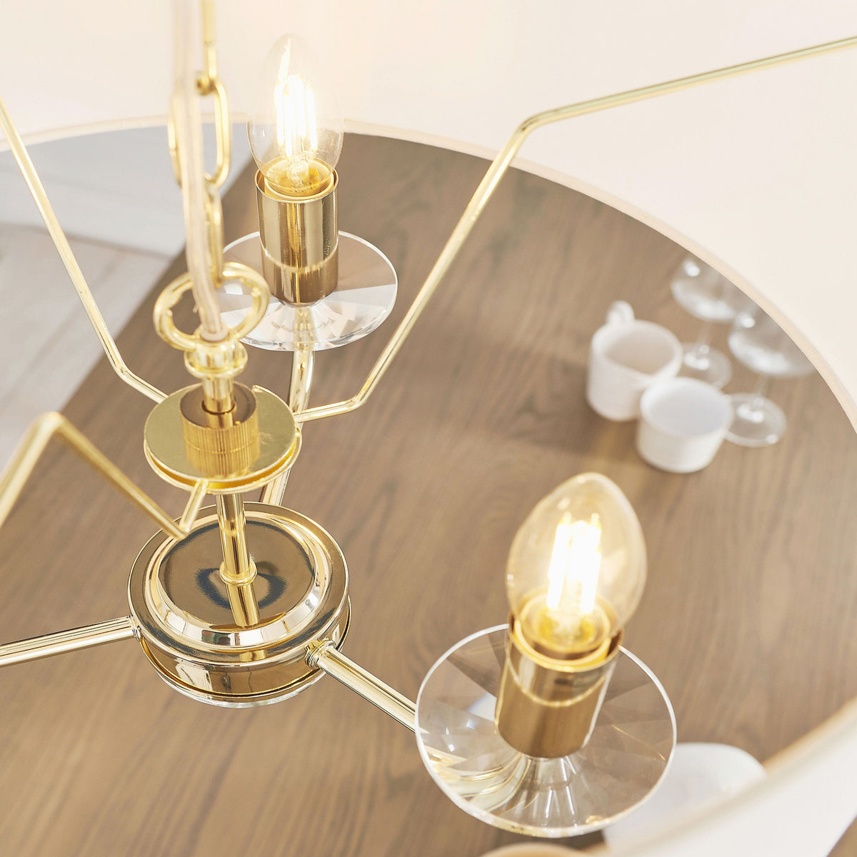 Eaclevedon 3 Pendant Light Brass.