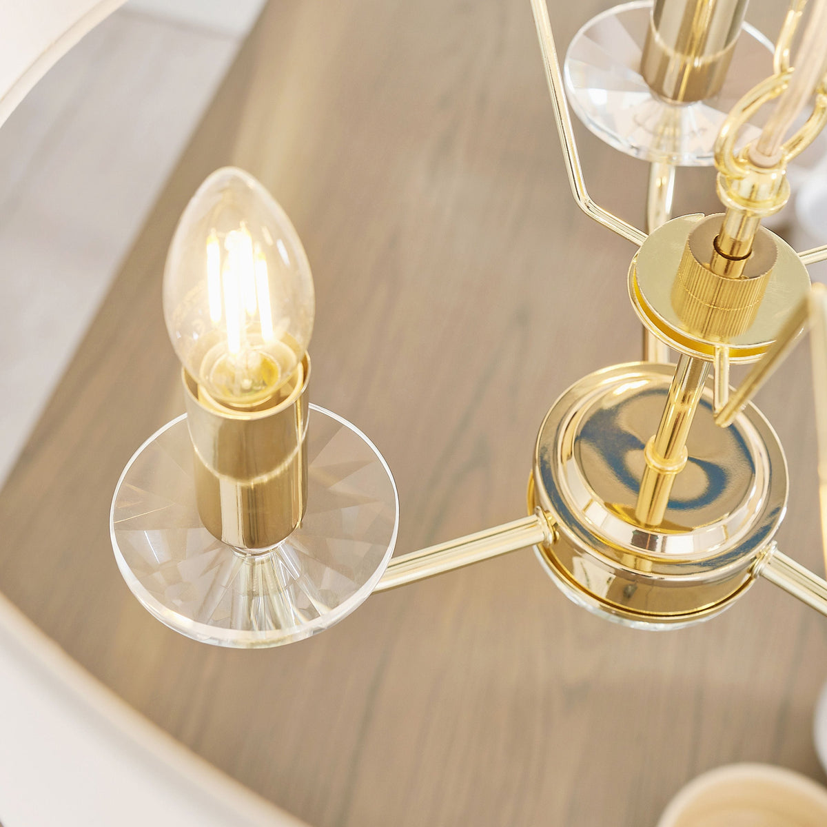 Eaclevedon 3 Pendant Light Brass.