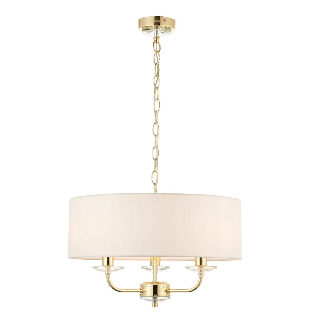 Eaclevedon 3 Pendant Light Brass.