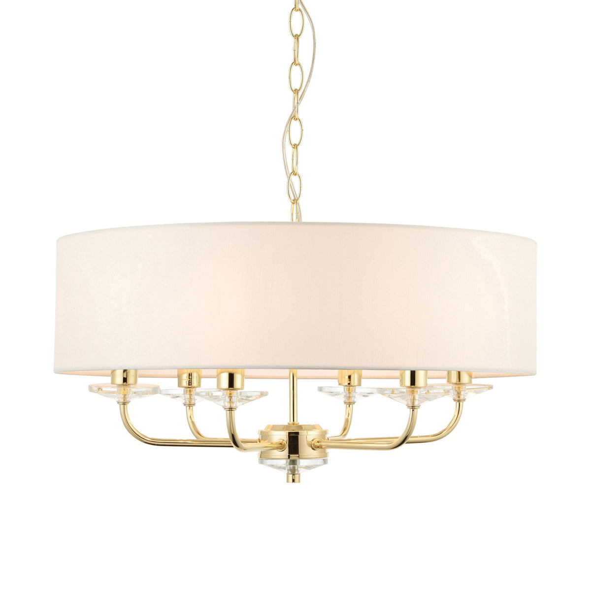 Eaclevedon 6 Pendant Light Brass.