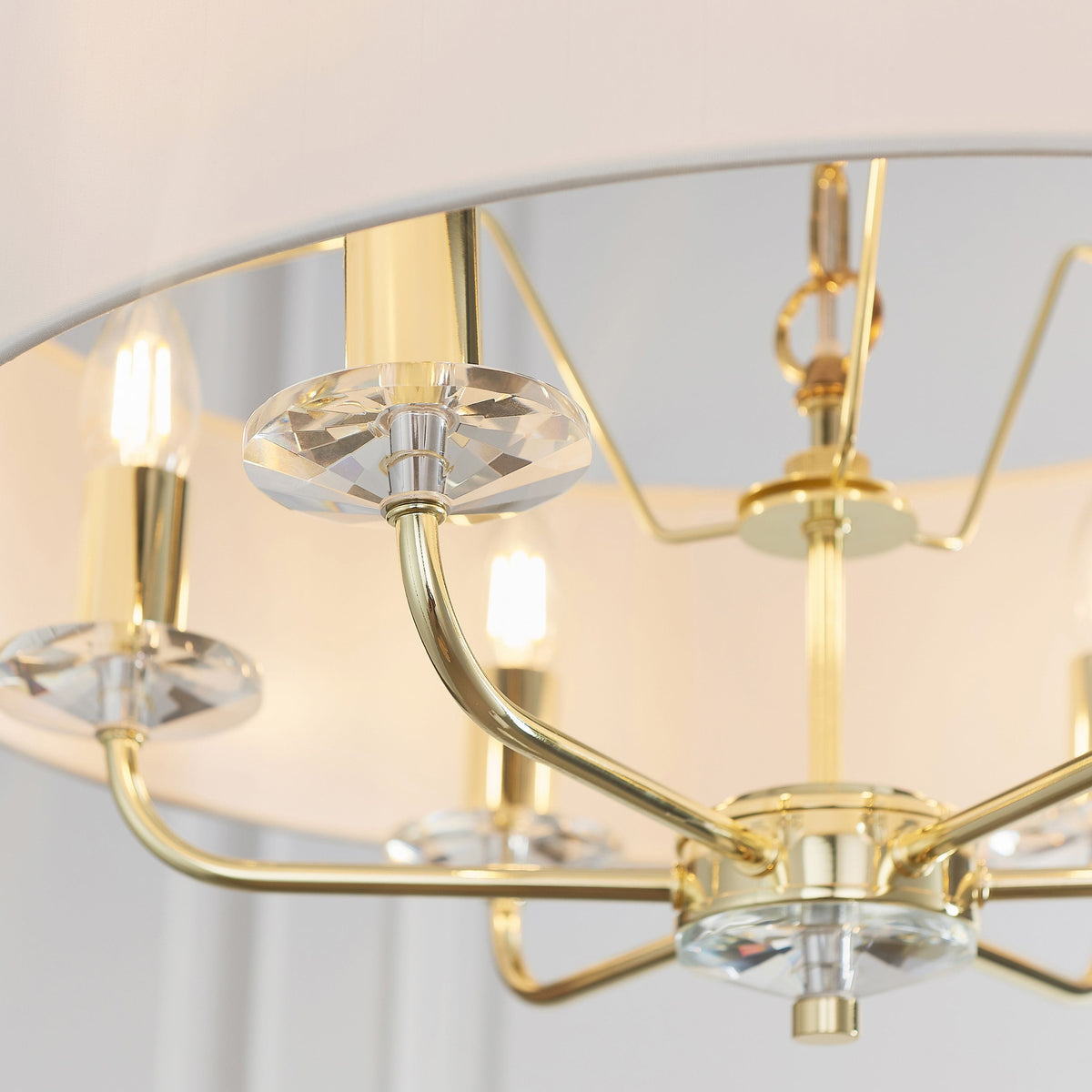 Eaclevedon 6 Pendant Light Brass.