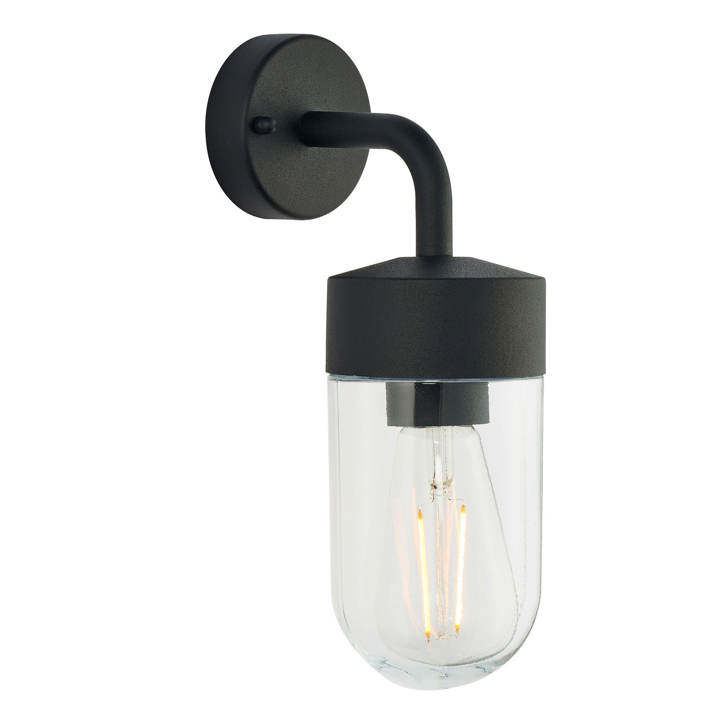 Bodhi Lighting Eacowes Wall Light Matt Black House of Isabella UK