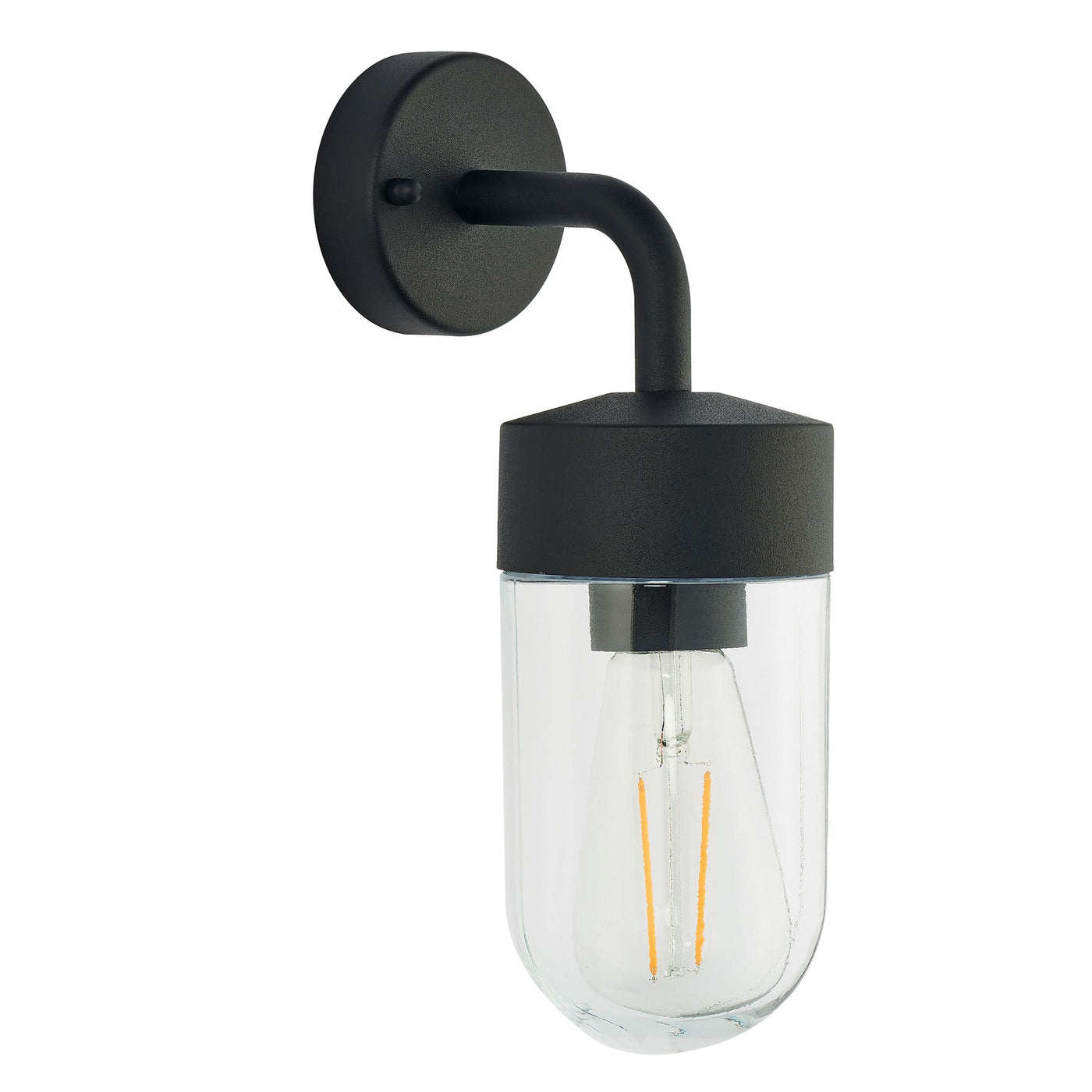 Bodhi Lighting Eacowes Wall Light Matt Black House of Isabella UK