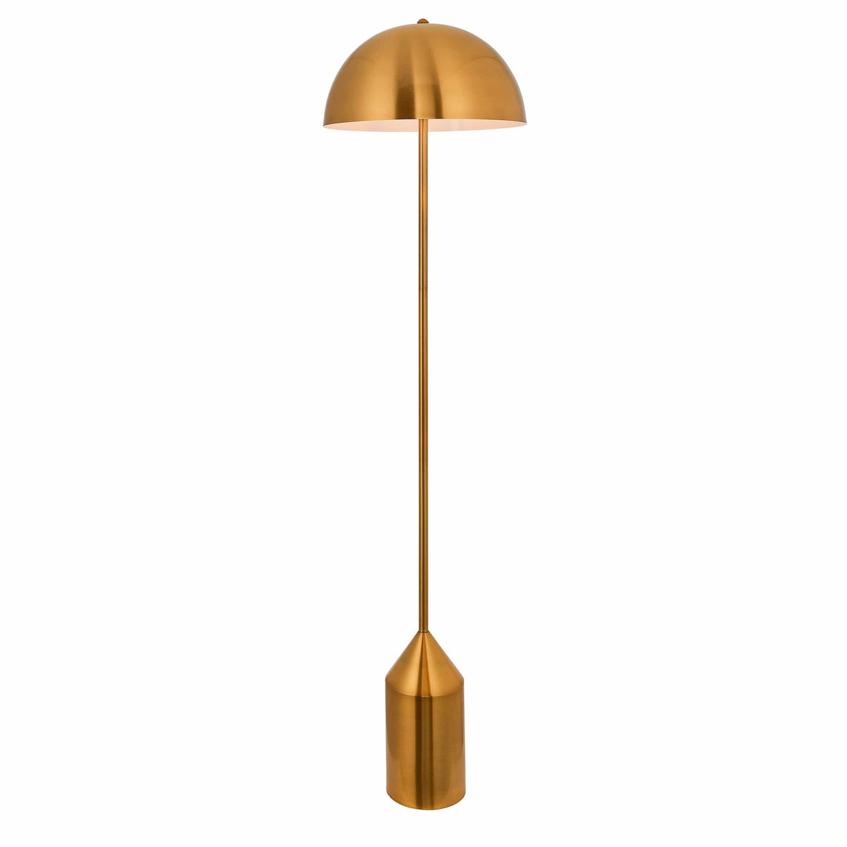 Eafields 1 Floor Light Antique Brass.