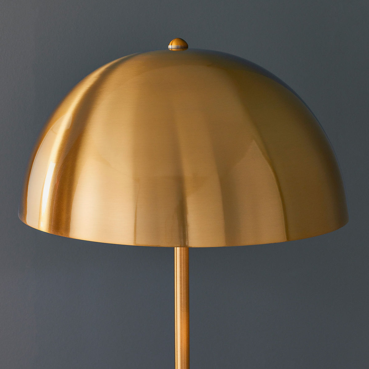 Eafields 1 Floor Light Antique Brass.