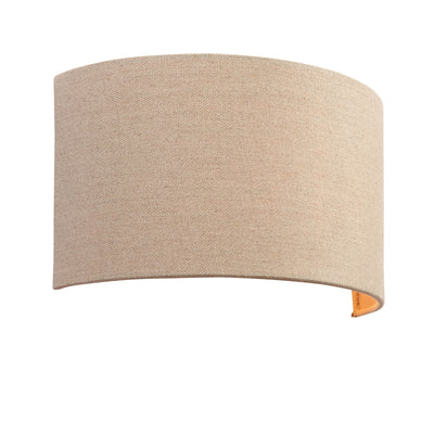 Bodhi Lighting Eahewish 1 Wall Light Natural Linen House of Isabella UK