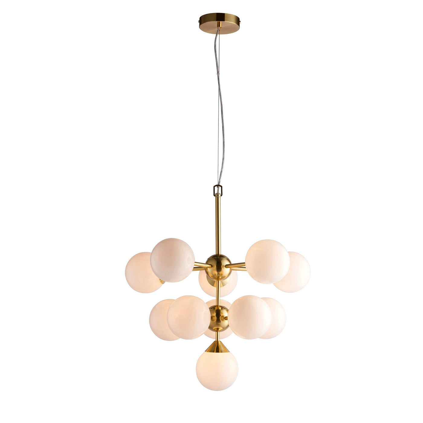 Bodhi Lighting EaStreet 11 Pendant Light Brushed Gold House of Isabella UK