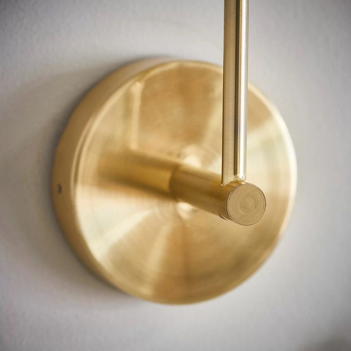 Eccles Wall Light Brushed Gold.