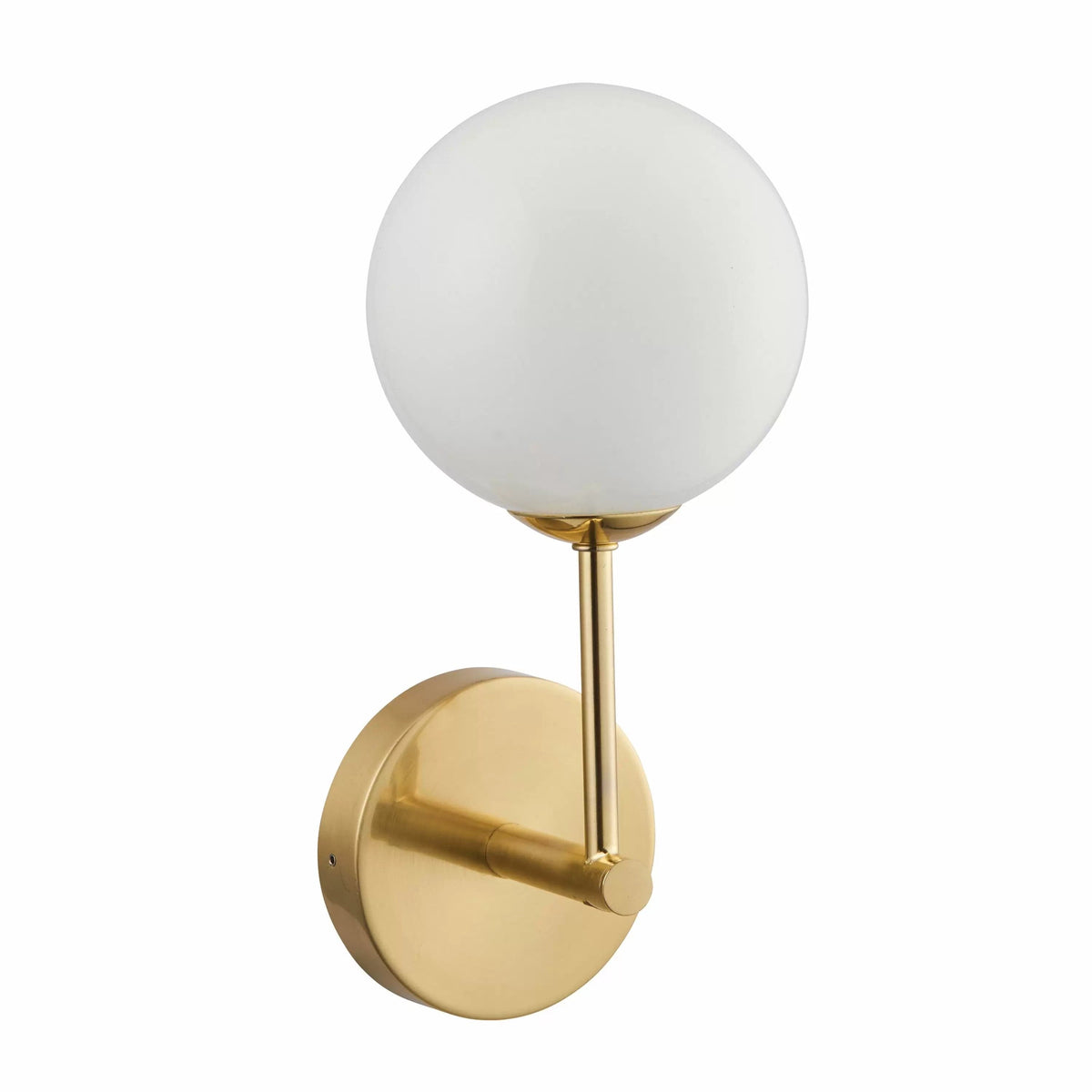 Eccles Wall Light Brushed Gold.