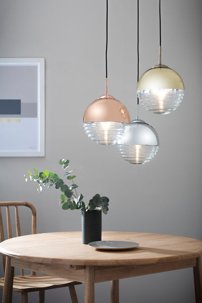 Bodhi Lighting Edlesborough Pendant Light Copper House of Isabella UK