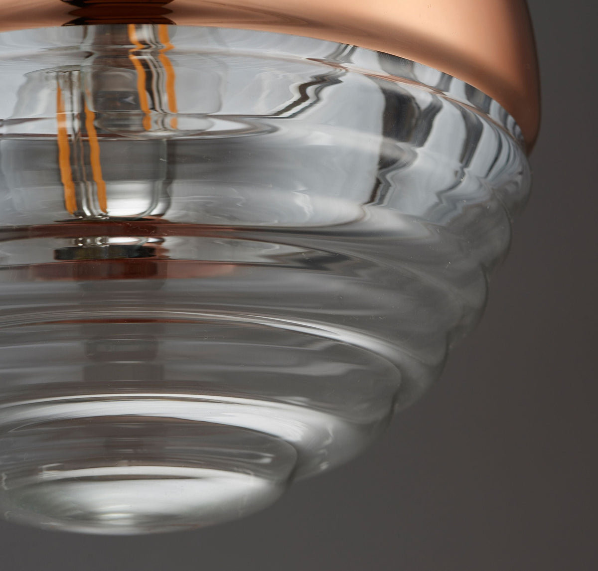 Edlesborough Pendant Light Copper.